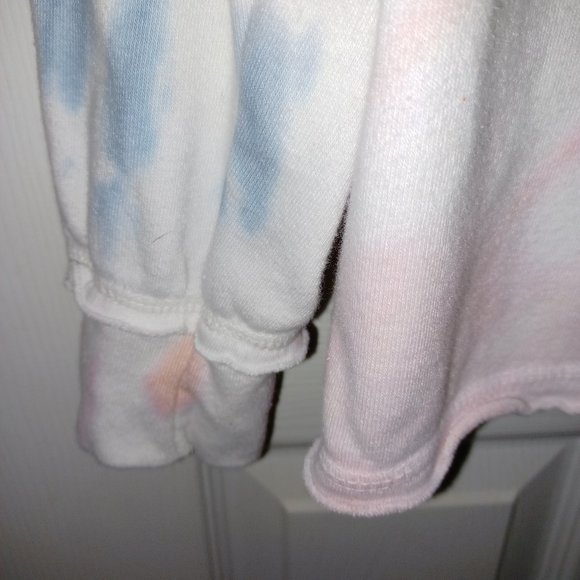 Women's Tie Dye Hoodie, Size - Small, Excellent condition, Pale pink color - Picture 4 of 5